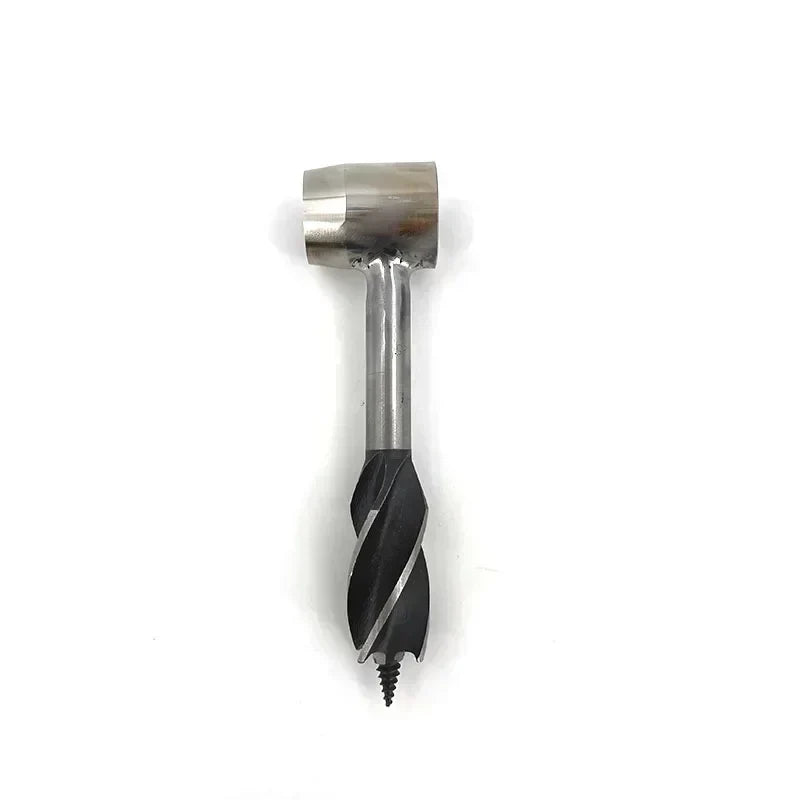 Sikunuo | Bushcraft Hand Drill FerroDrill | Outdoor Survival Tool | Robust Carbon Steel | 16.5 cm