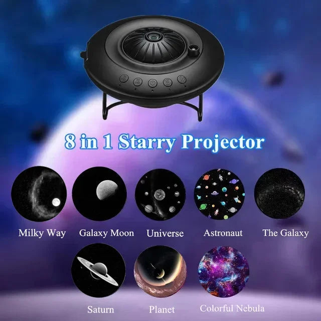 Sikunuo | Star Explorer UFO LED Galaxy Projector