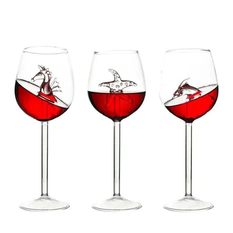 Sikunuo | Sea Animals Dolphin Seahorse Starfish Glasses