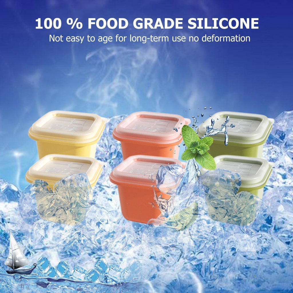 Sikunuo | Stackable Ice Cube Maker Set