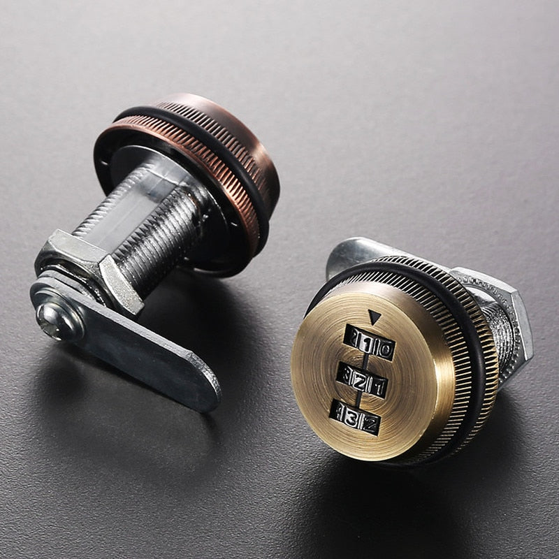 Sikunuo | 3-Digit Mechanical Password Cabinet Lock