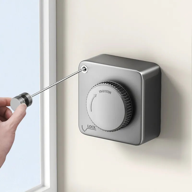 Sikunuo | Telescopic Invisible Space Saving Clothes Drying Line