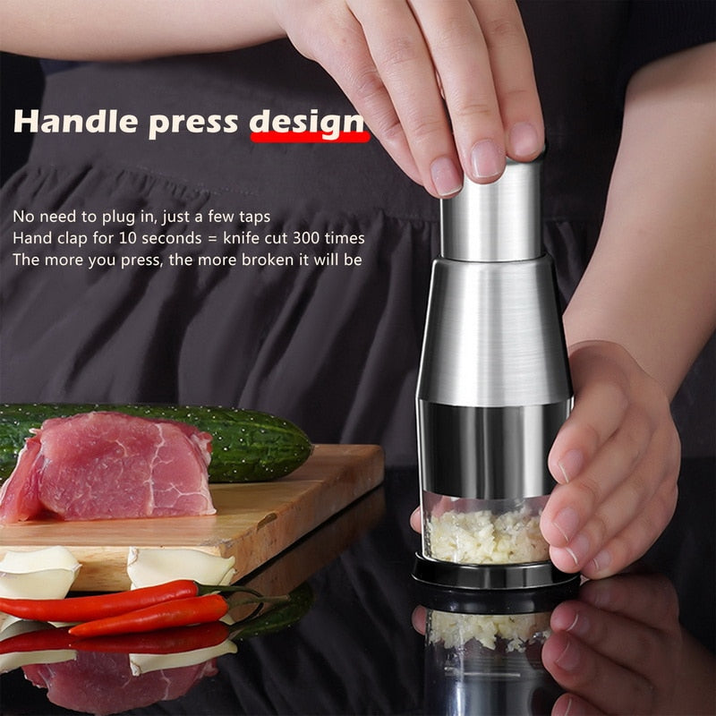Sikunuo | Handheld Manual Food Chopper Slicer