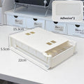 Sikunuo | Clever Under Desk Hidden Sliding Drawer Organizer