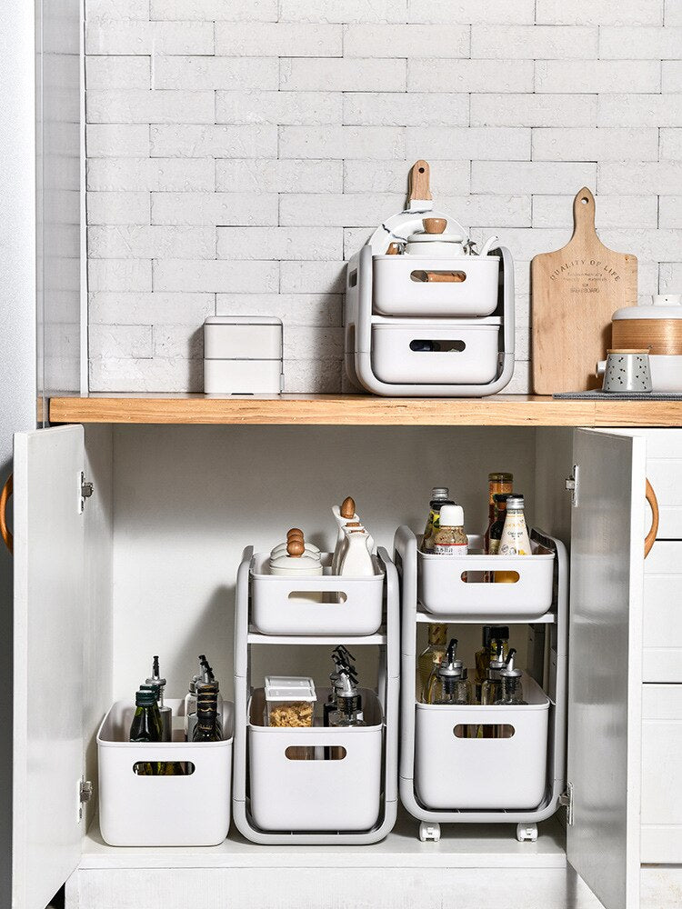 Sikunuo | Multi-Layer Modern Sleek Home Storage Rack