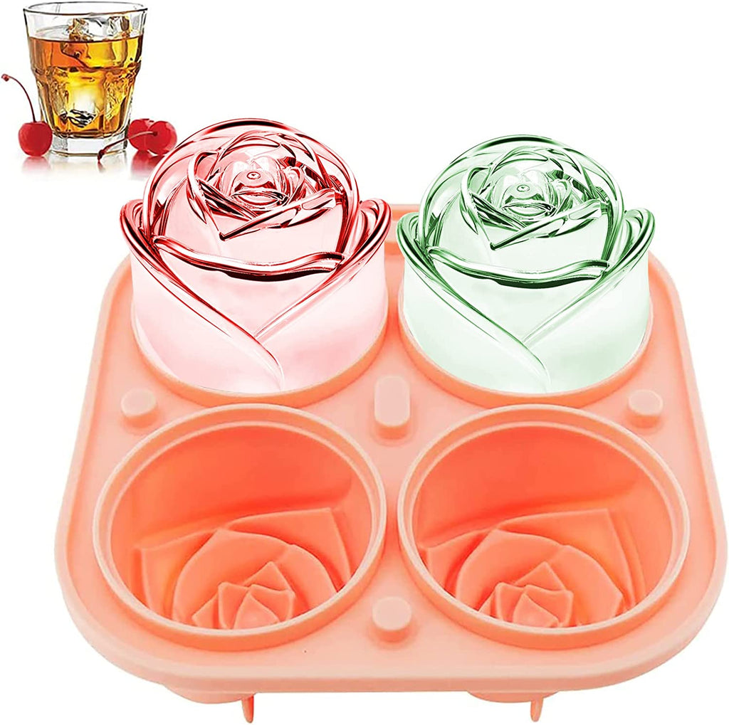 Sikunuo | 3D Elegant Large Rose Ice Molds