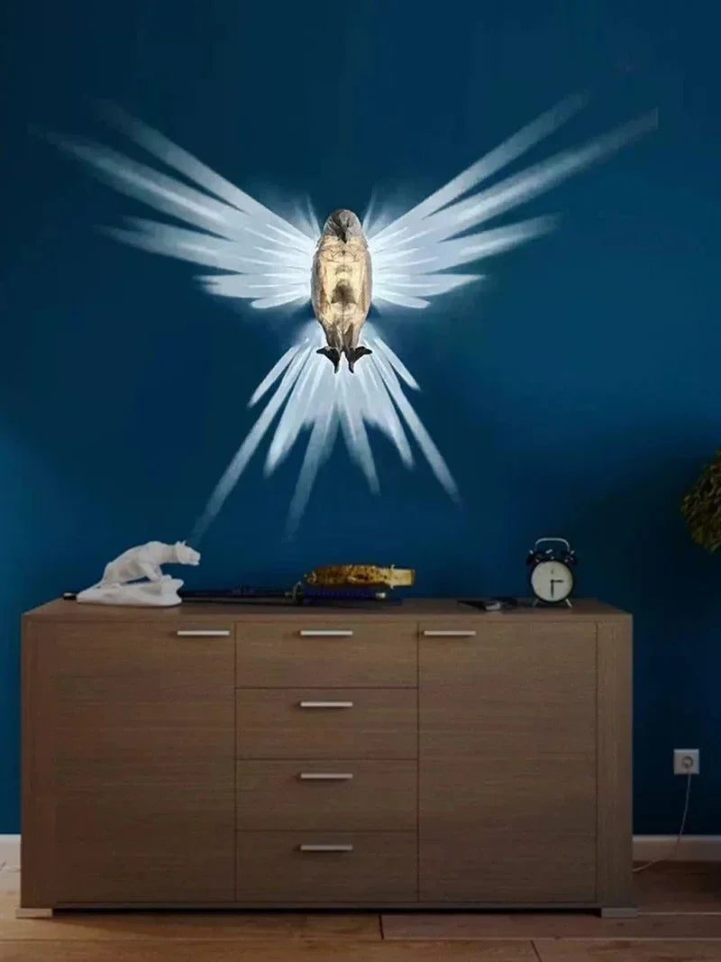 Sikunuo | 3D Eagle Wall Projection Lamp