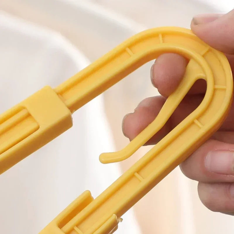 Sikunuo | Long Hanger Retractable Adjustable Clothes Dryer Rack