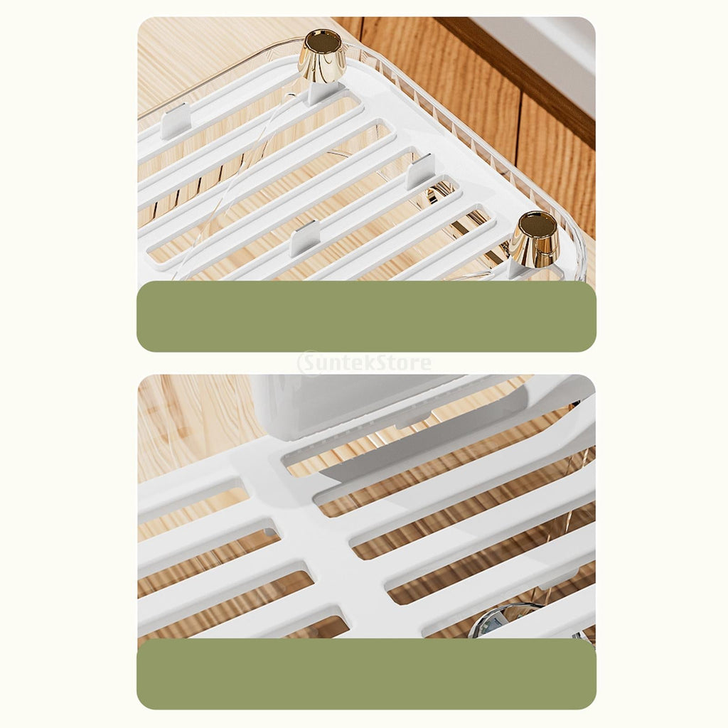 Sikunuo | Kitchen Space Saving Dish Drainer Vegetable Basket