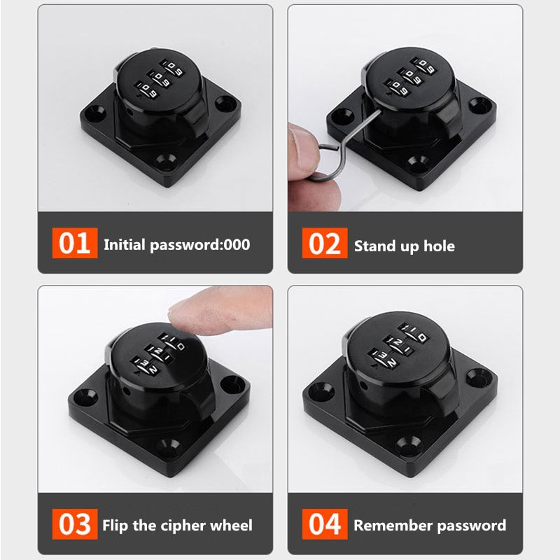 Sikunuo | Combo Security Guard Password Combination Lock