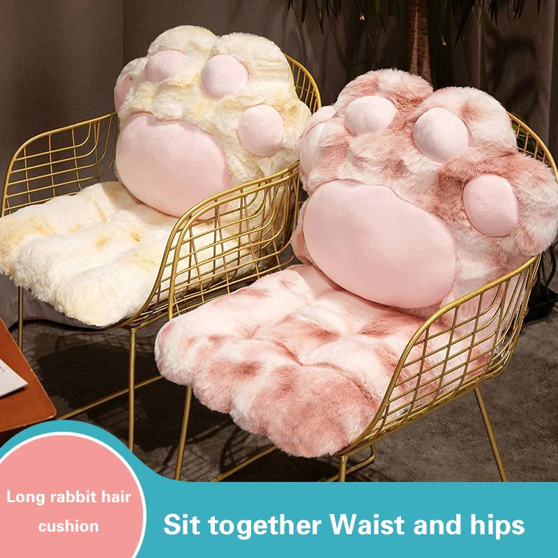 Sikunuo | Cozy Cat Paw Plush Seat Pillow