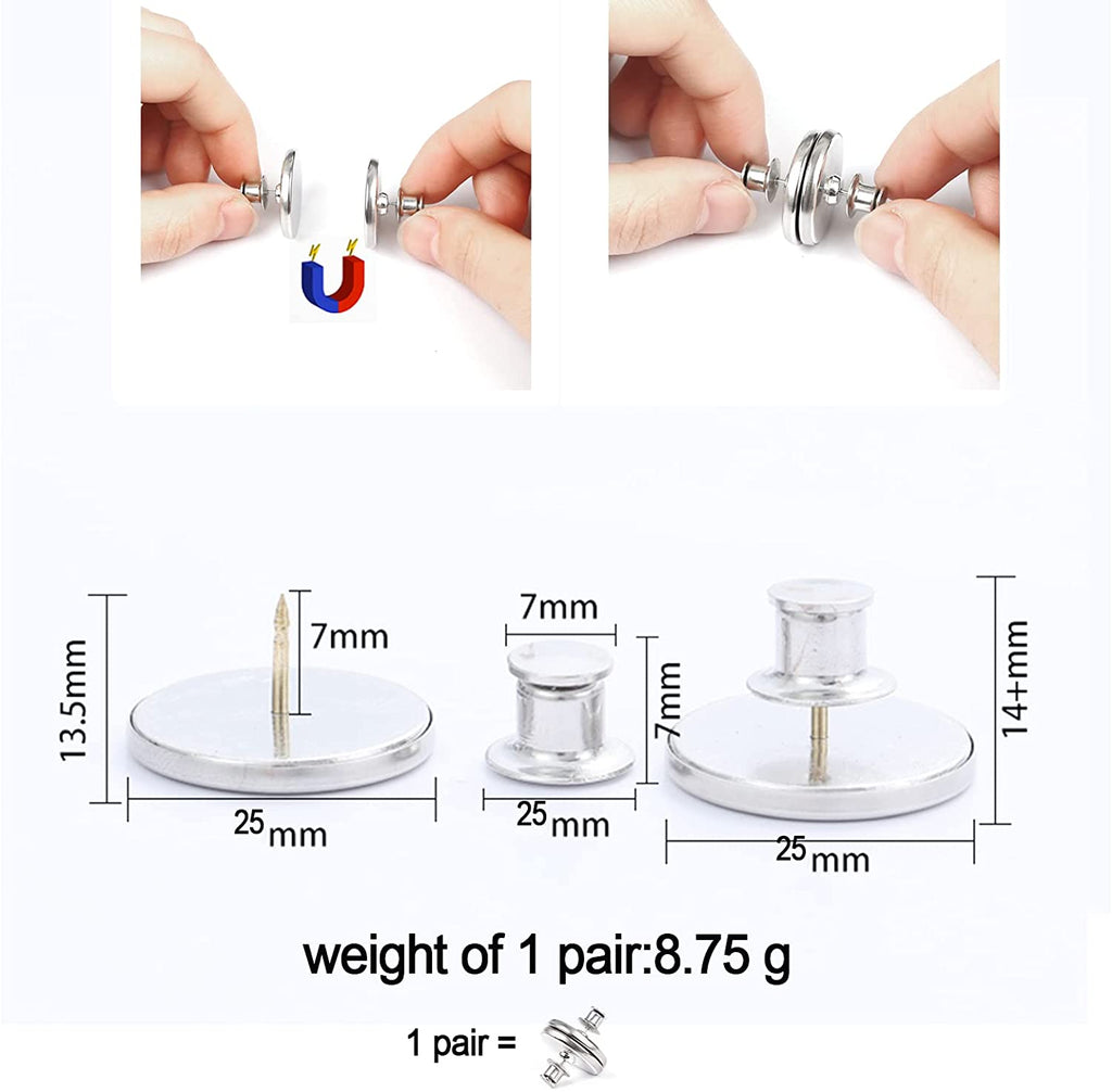Sikunuo | Magnetic Curtain Holder Clip Set