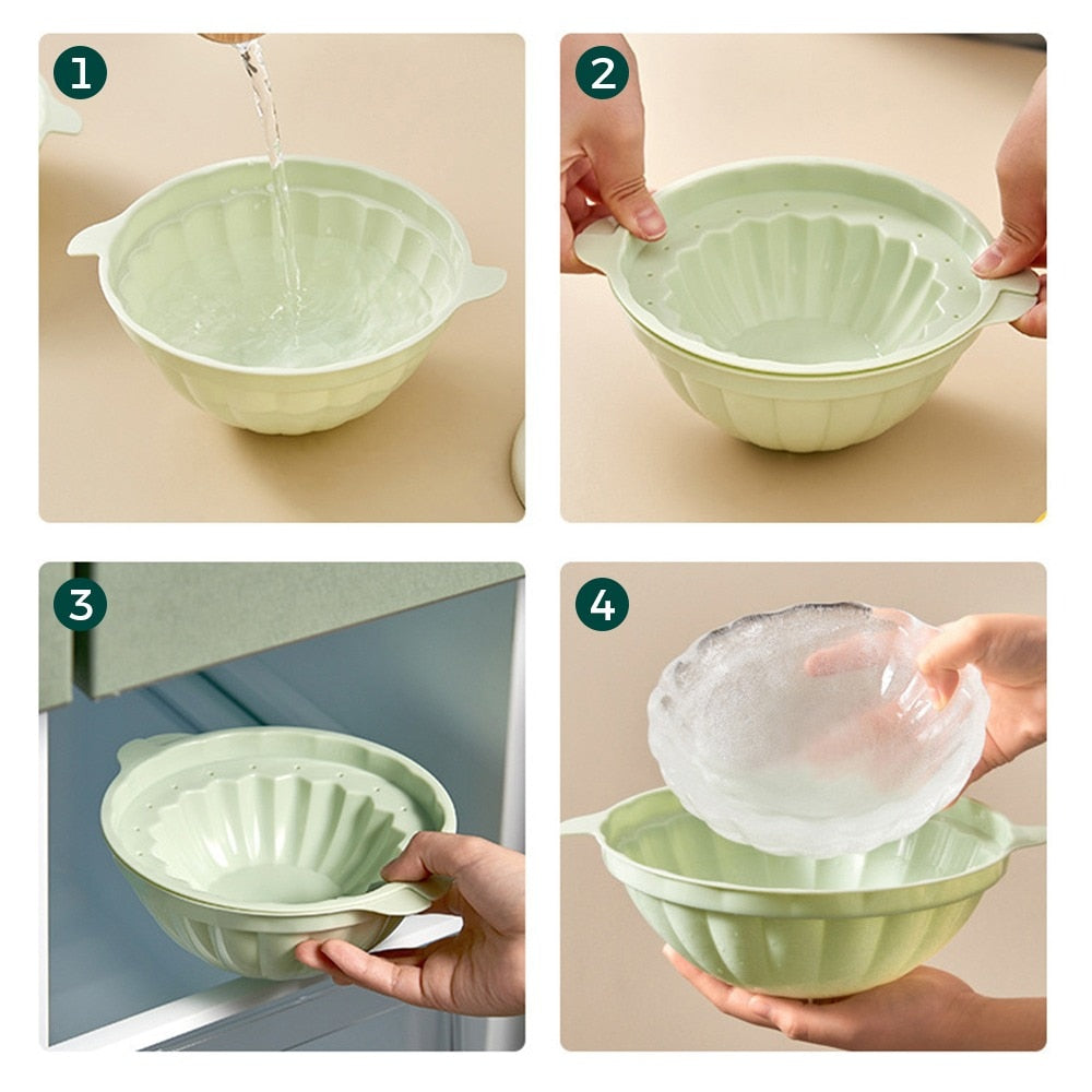 Sikunuo | Ice Bowl Maker Mold