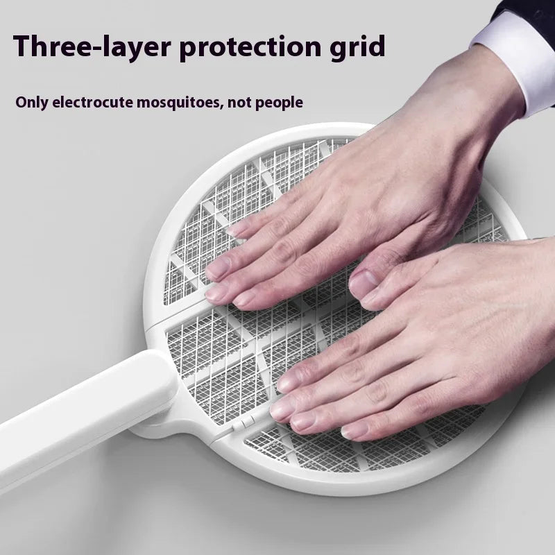 Sikunuo | Foldable Automatic Lamp Mosquito Zapper Racket