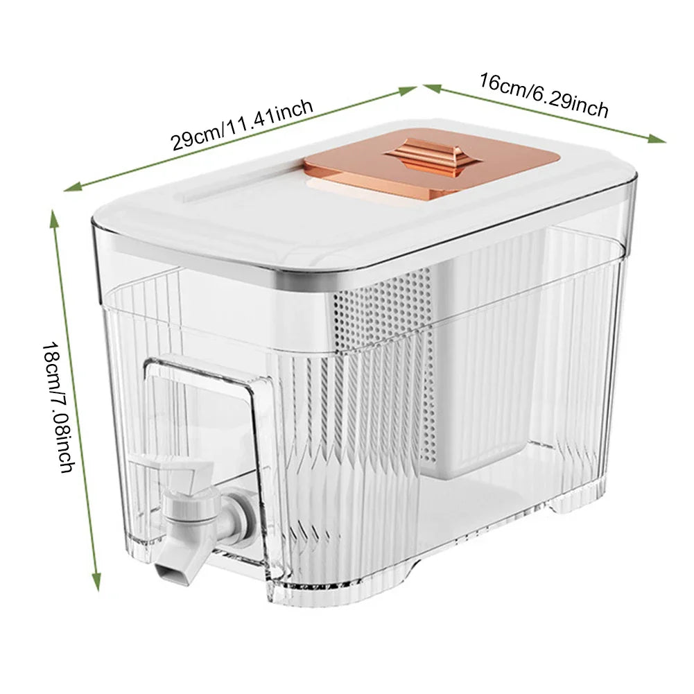Sikunuo | Built-in Spigot Portable Family-Sized Cold Beverage Dispenser