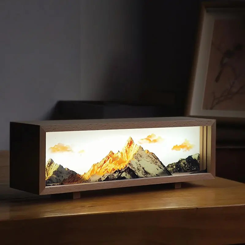 Sikunuo | Dream Aura Interactive Desktop Artsy Canvas Lamp