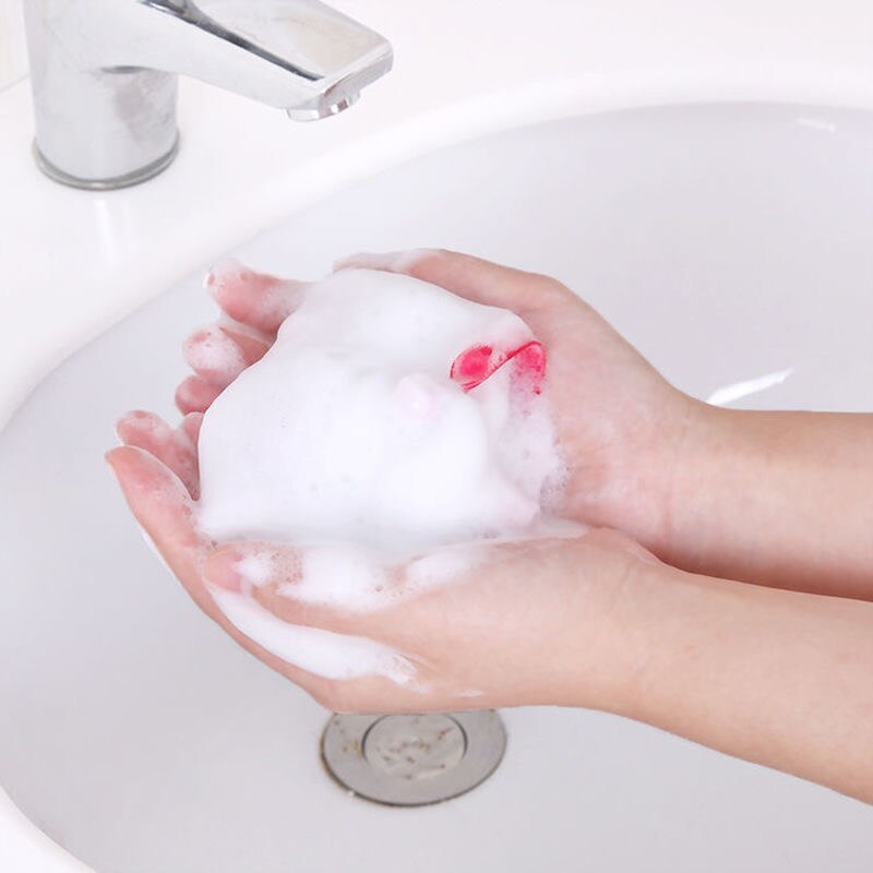 Sikunuo | 10Pcs Hangable Soap Organizer Mesh Bag