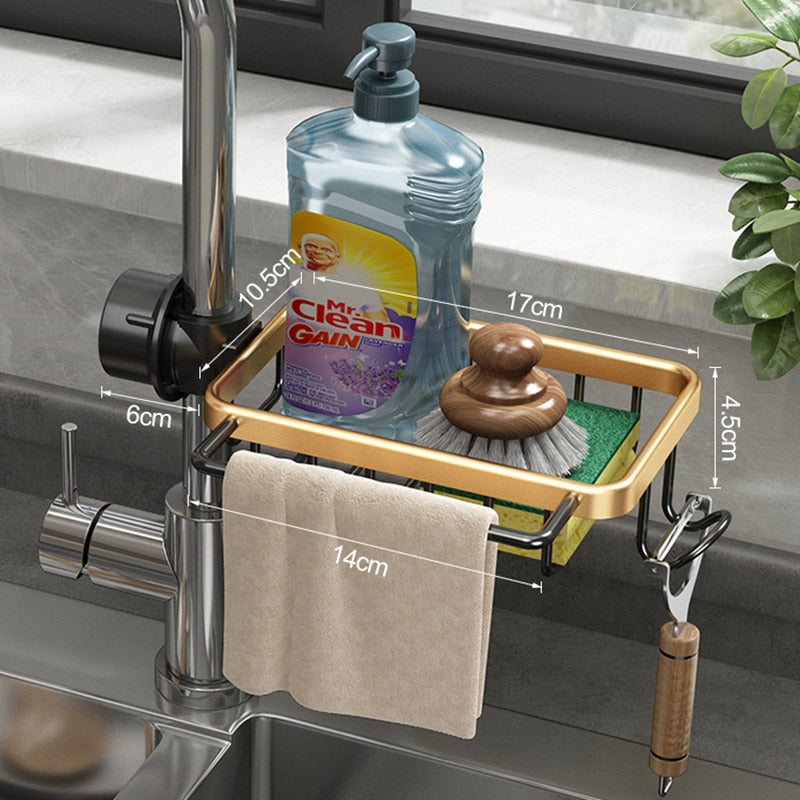 Sikunuo | Kitchen Organizer Sink Drain Rack