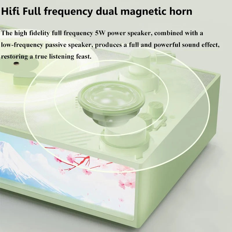 Sikunuo | Vintage Design & LED Mood Lighting Wireless Aromatherapy Speaker