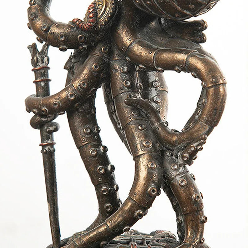 Sikunuo | Steampunk Octopus Mechanical Traveler Figurines Home Decors