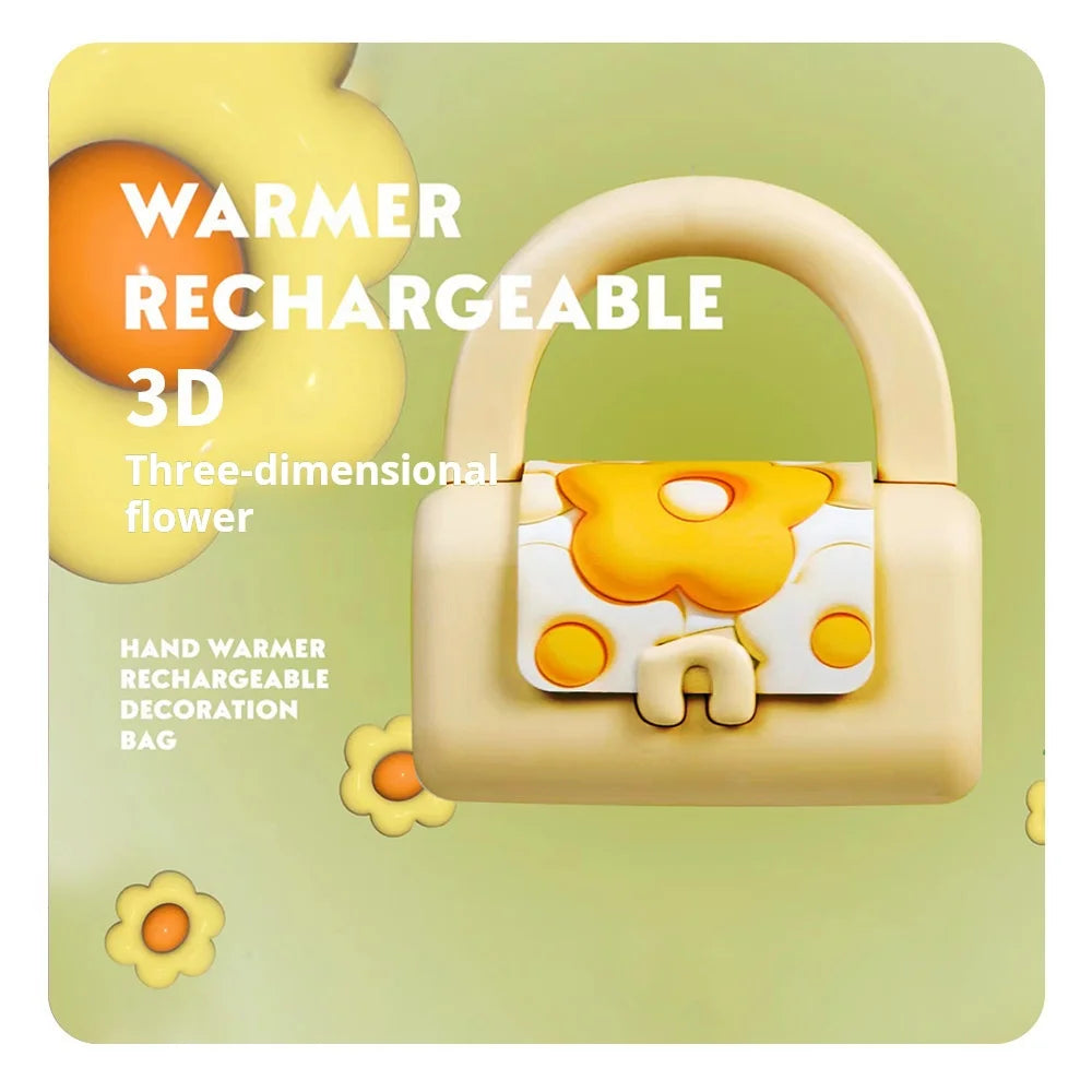 Sikunuo | Handbag Digital Display Hand Warmer Power Bank