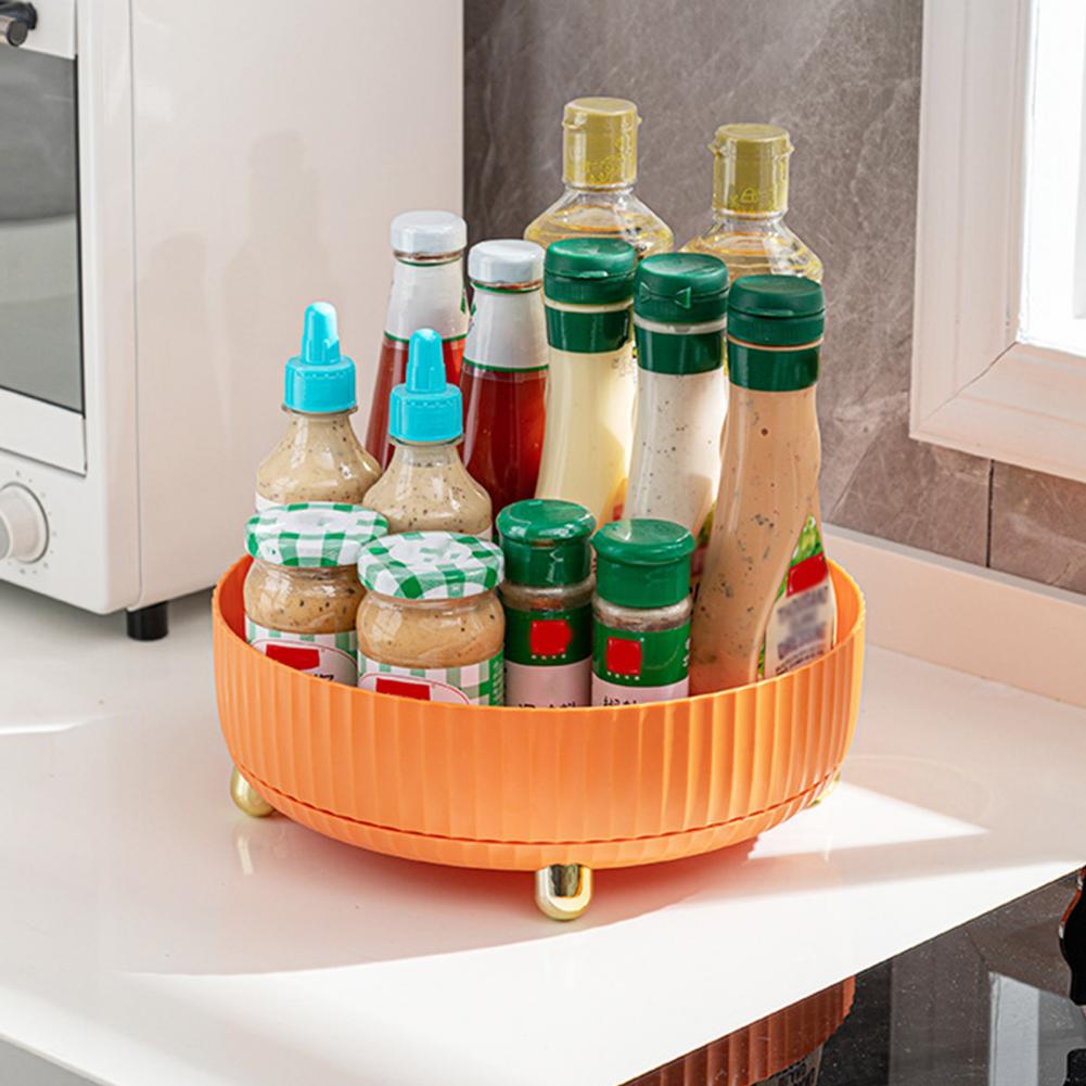 Sikunuo | 360 Kitchen Spice Organizer Rotating Rack