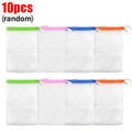 Sikunuo | 10Pcs Hangable Soap Organizer Mesh Bag