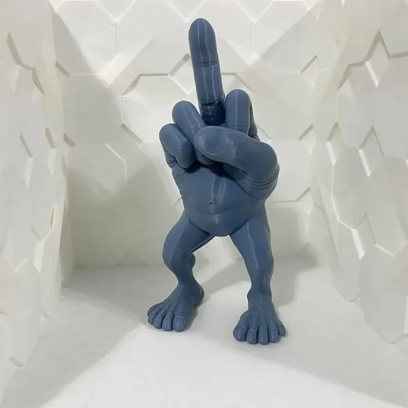 Sikunuo | 3D Printed Middle Finger Funny Decor