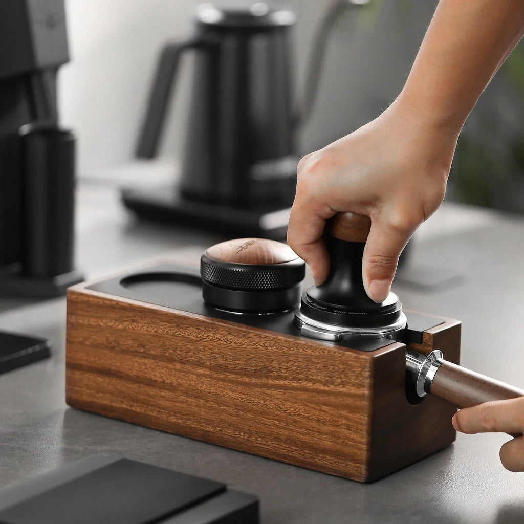 Sikunuo | Barista Favorite Vintage Storage Box Tamper Station