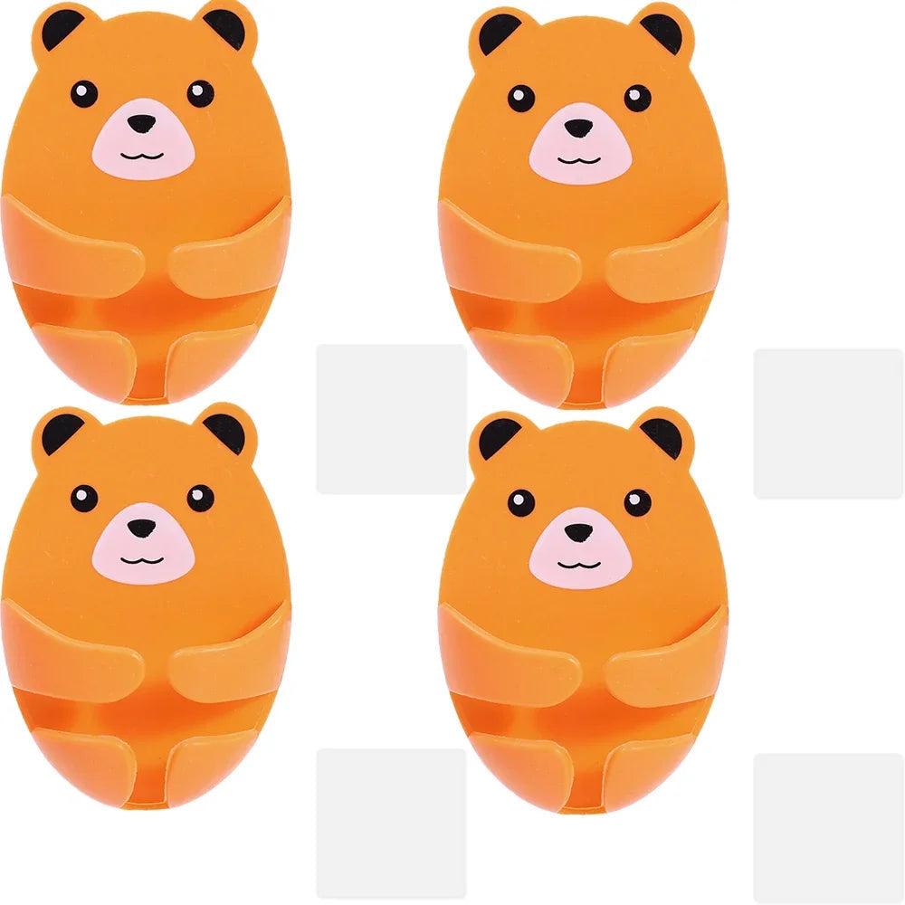 Sikunuo | Bear Hug Self-Adhesive Wall Plug Holder