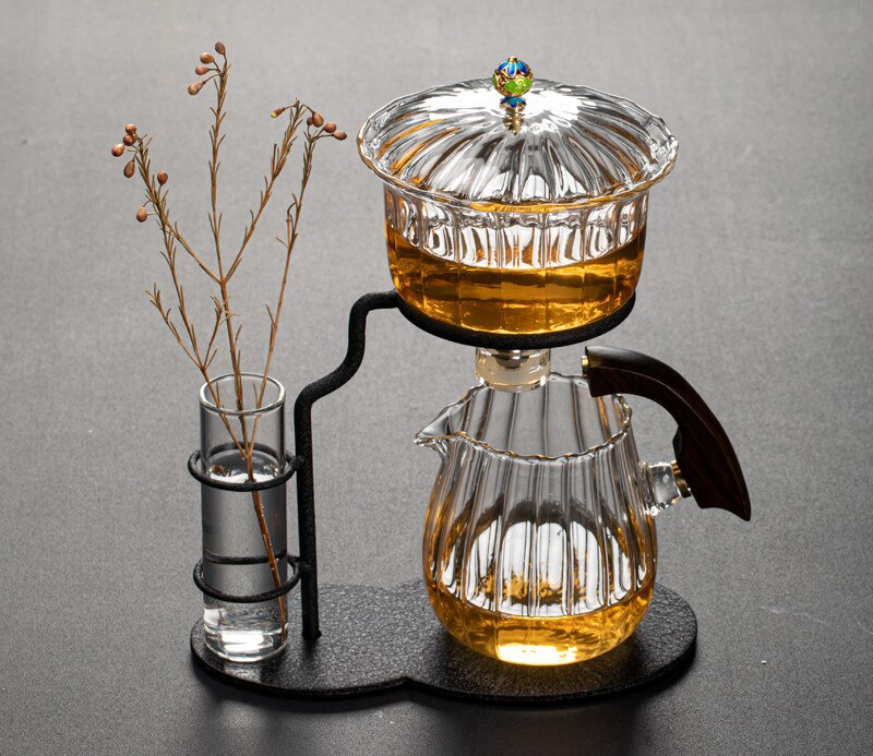 Sikunuo | Nature Leaf Magnetic Semi-Automatic Tea Set