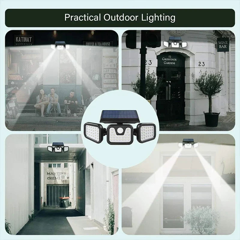 Sikunuo | Power Save Motion Activated Outdoor Solar Lamp
