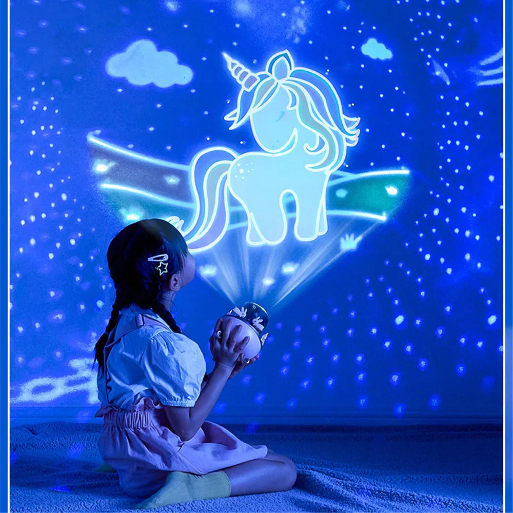 Sikunuo | Magical Bunny LED Night Light Projector