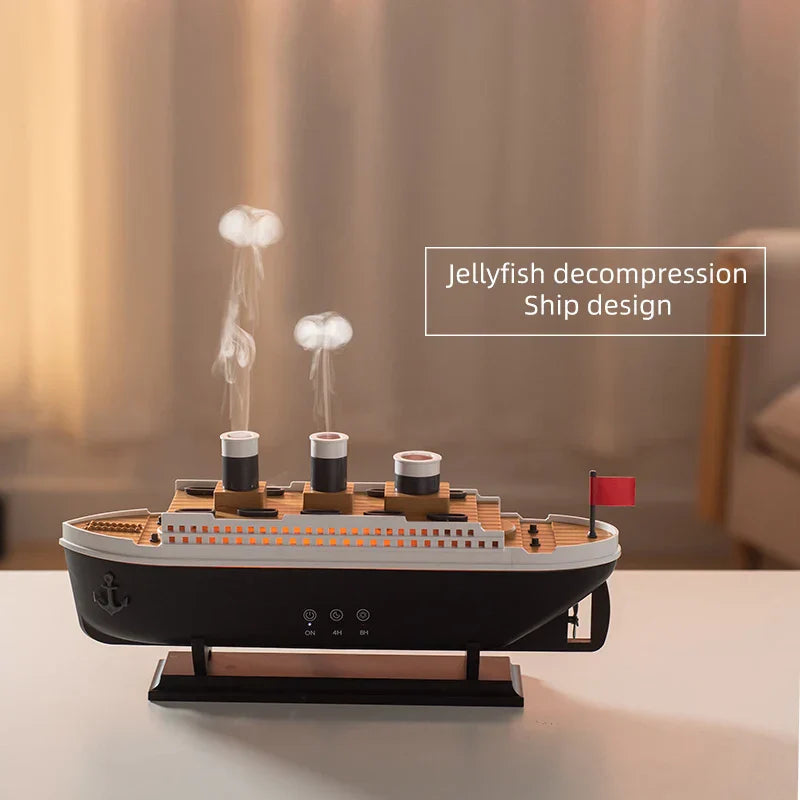 Sikunuo | Luxury Ocean Liner Electric Aromatherapy Air Humidifier