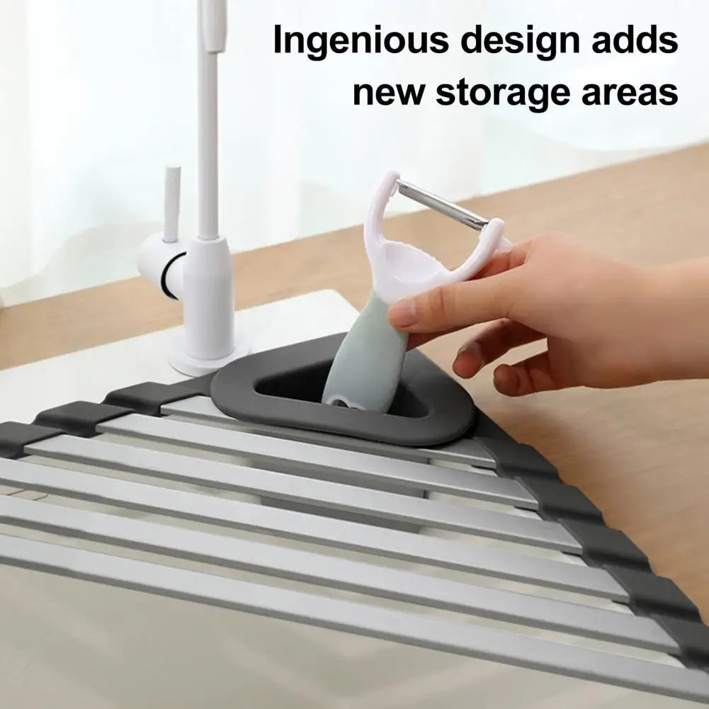 Sikunuo | Triangle Slip-Resistant Sink Corner Storage Shelf Rack