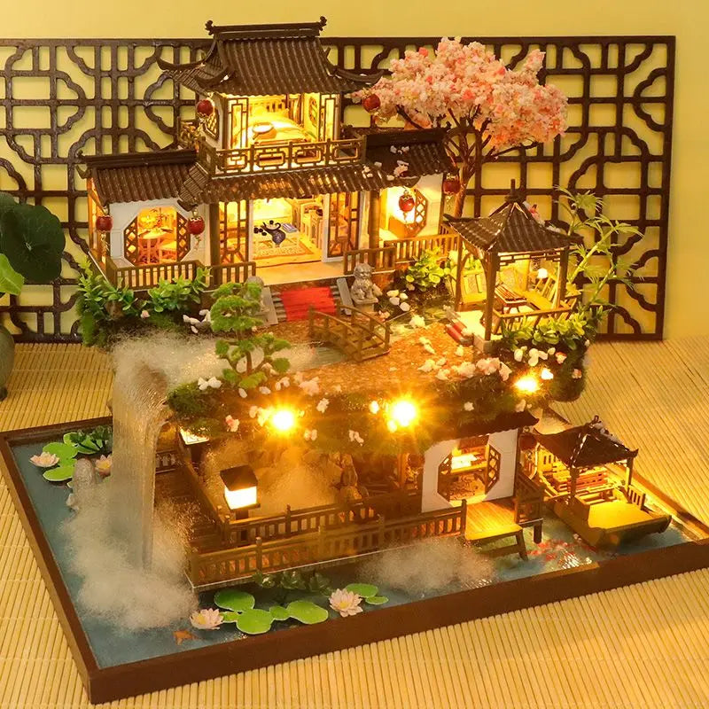 Sikunuo | DIY Wooden Chinese Ancient Casa Miniature Building Kit