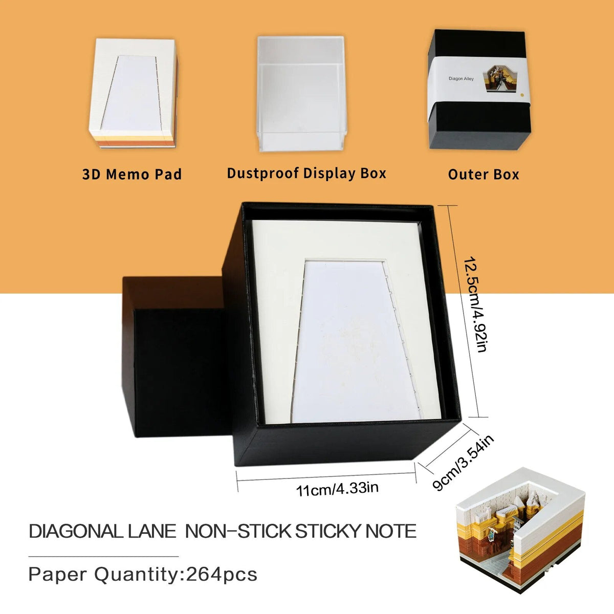 Sikunuo | 3D Illuminated Memo Pad