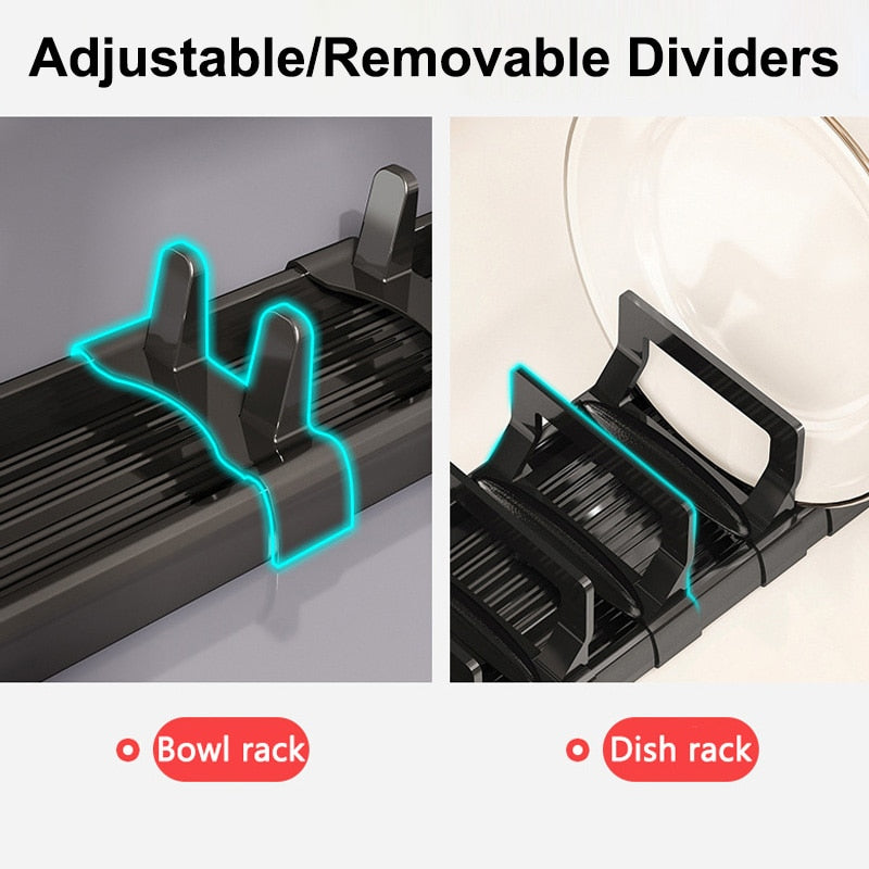 Sikunuo | Adjustable Easy Dish Drying Rack