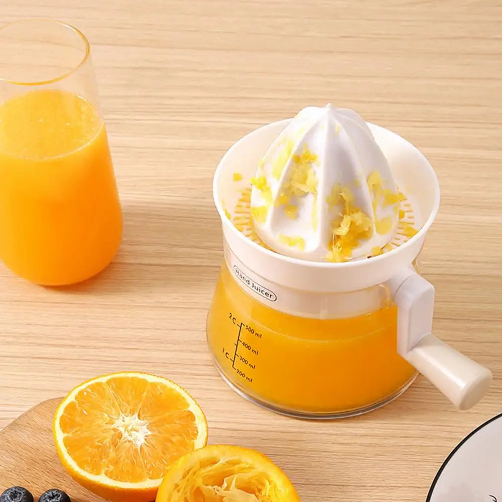 Sikunuo | Dual Press Hand Powered Effortless Lemon Fruit Juicer