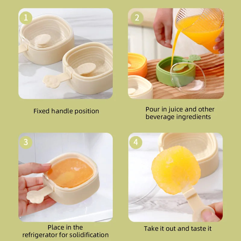 Sikunuo | DIY Frozen Ice Cream Popsicle Mould