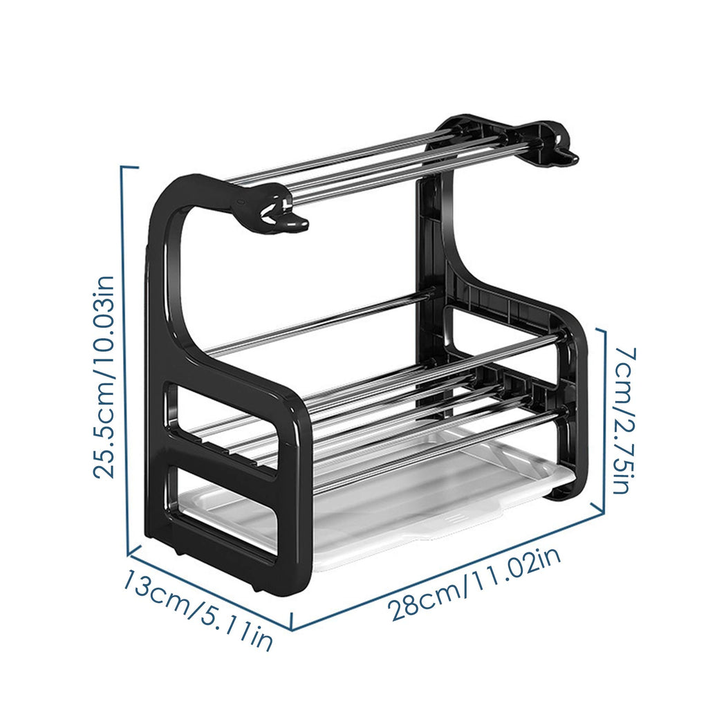 Sikunuo | Creative Kitchen Sponge Holder Drain Rack