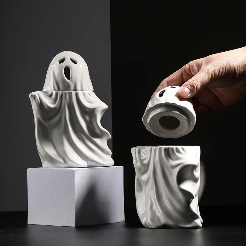 Sikunuo | 3D Ceramic Spooky Ghost Mug