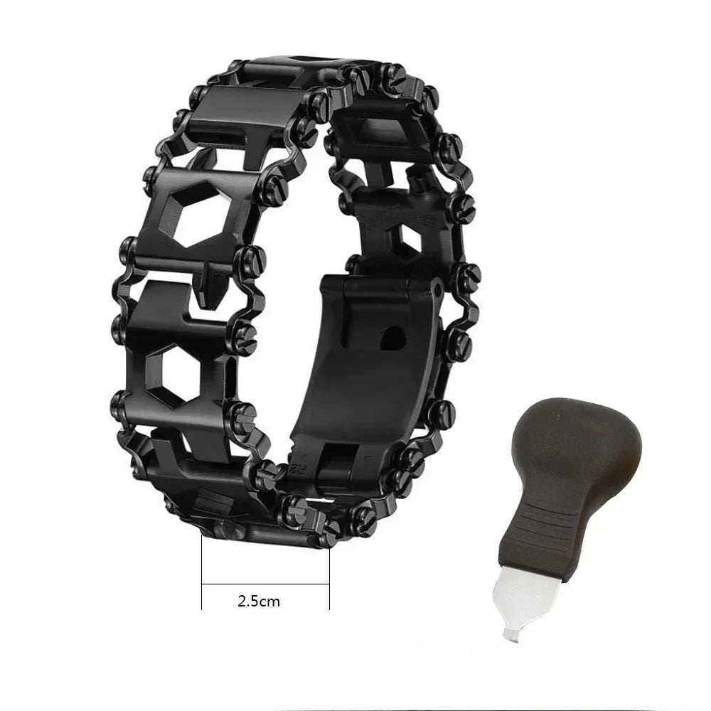 Sikunuo | Stainless Steel Multi Tool Bracelet