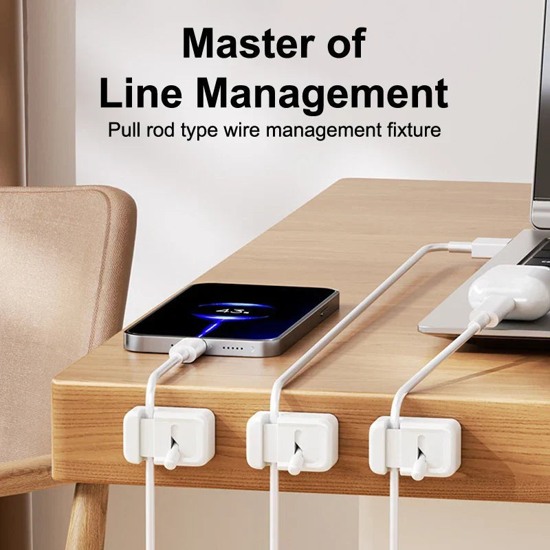 Sikunuo | Quick Grip Sticky Cable Organizer Lock