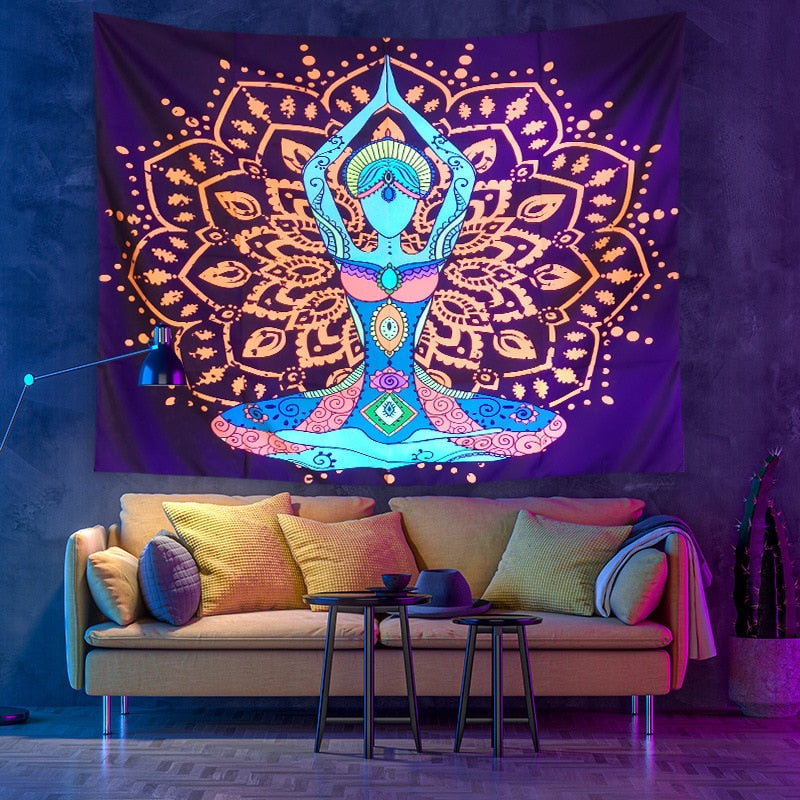 Sikunuo | Colorful Glowing Luminous Tapestry