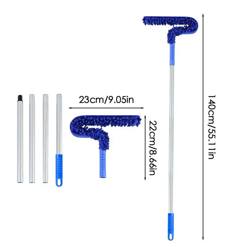 Sikunuo | Long-Arm Microfiber Adjustable Ceiling Fan Cleaner