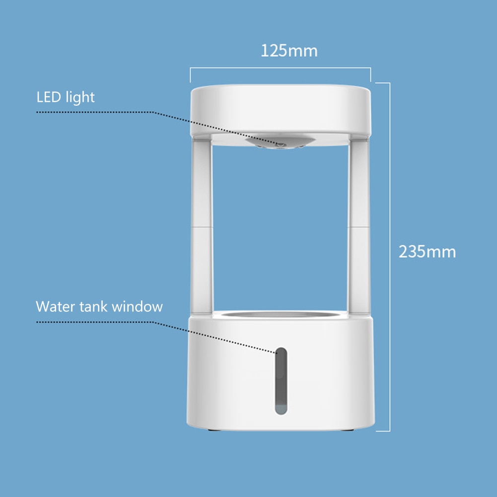 Sikunuo | Ultrasonic Gravity Mist Cool Air Humidifier