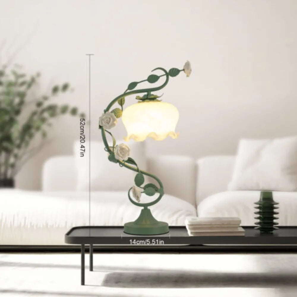 Sikunuo | Artistic Nature-Themed Flower Desk Lamp