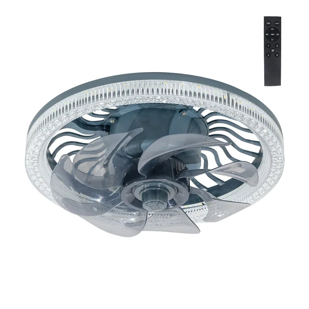 Sikunuo | 3in1 Remote Control Noise-Free Noise Elegant Fan Lamp