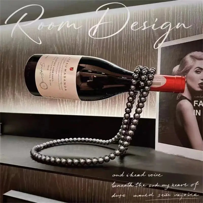 Sikunuo | Floating Pearl Wine Display Stand
